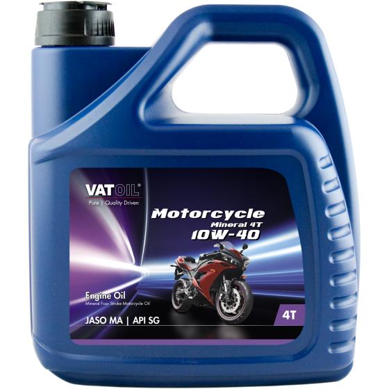 Vatoil 50506 Engine oil Motorcycle 4T M 10W-40, 4 l 50506