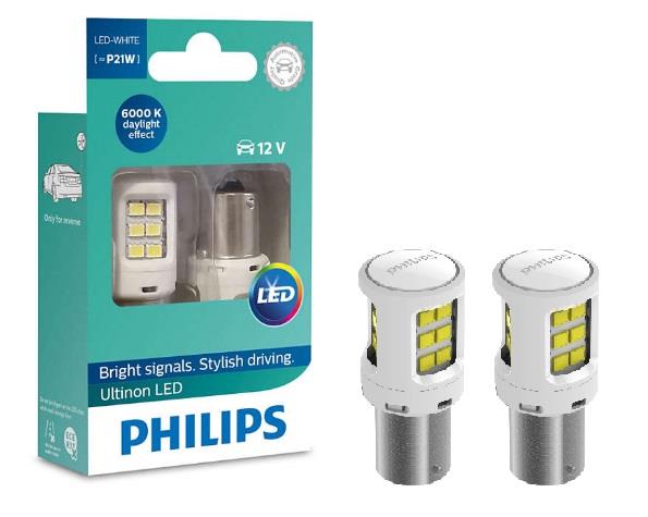Philips 11498ULWX2 LED lamp Philips Ultinon LED P21W 12V BA15s (2 pcs.) 11498ULWX2