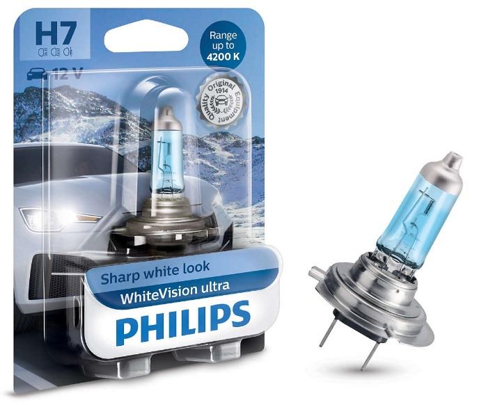 Philips 12972WVUB1 Halogen lamp Philips Whitevision Ultra 12V H7 55W 12972WVUB1