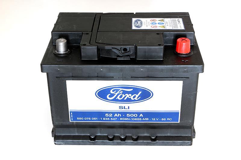 Ford 1 935 547 Battery Ford SLI 12V 52Ah 500A(EN) R+ 1935547