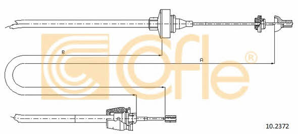 102372 Telco Clutch cable