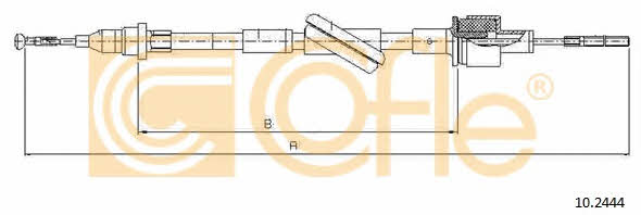 102444 Telco Clutch cable