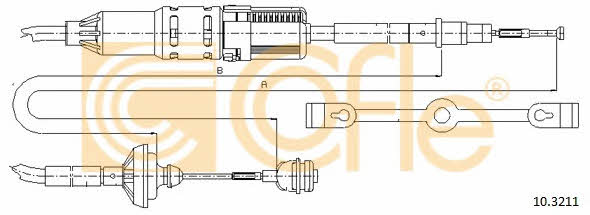 103211 Telco Clutch cable