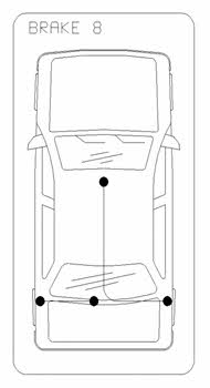 Telco 10.8171 Parking brake cable left 108171