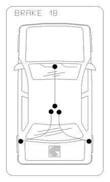 Telco 10.9436 Cable Pull, parking brake 109436