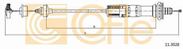 113028 Telco Clutch cable