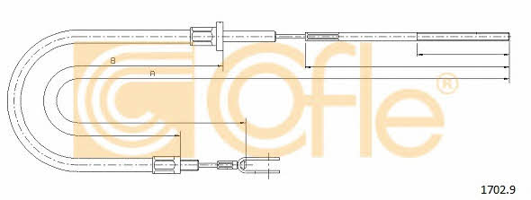 Clutch cable Iveco: 17029 Telco Clutch cable
