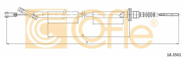 183501 Telco Clutch cable