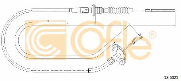 186021 Telco Clutch cable