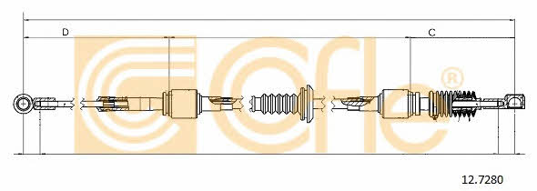 Telco 12.7280 Gearshift drive 127280