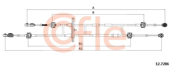 Telco 12.7286 Gearshift drive 127286