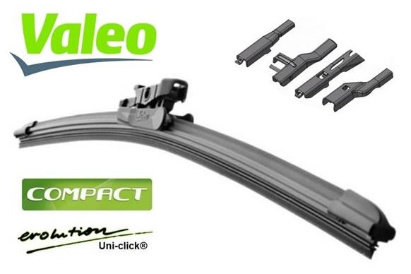 Valeo 576111 Frameless wiper blades kit Valeo Compact Evolution 530/530 576111