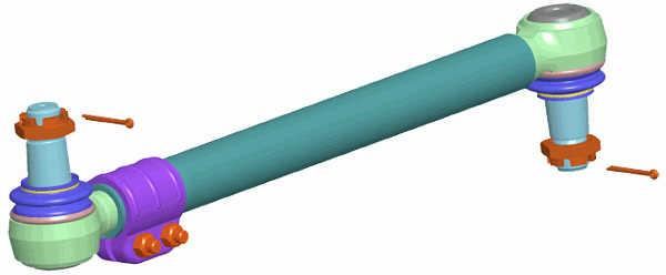 2392401 Lemforder Steering tie rod
