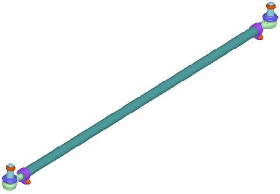 Inner track rod end Renault: 3866801 Lemforder Steering tie rod