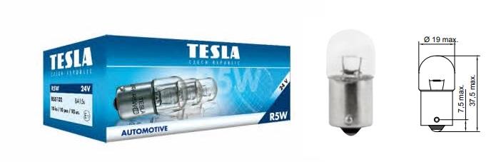 Tesla B55102 Glow bulb R5W 24V 5W B55102