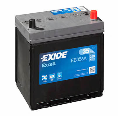 Exide EB356A Battery Exide Excell 12V 35AH 240A(EN) R+ EB356A