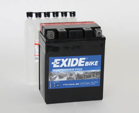 Exide YTX14AHL-BS Battery Exide 12V 12AH 210A(EN) R+ YTX14AHLBS