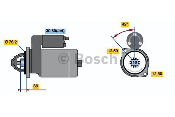 Starter Bosch 0 001 125 048