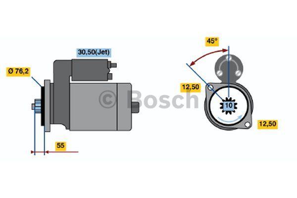 Starter Bosch 0 001 125 051