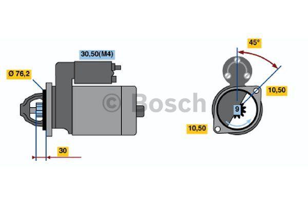 Starter Bosch 0 001 219 010