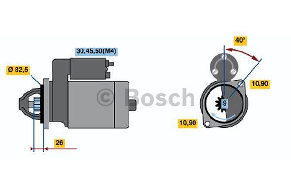 Starter Bosch 0 001 231 018