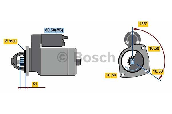 Starter Bosch 0 001 231 133