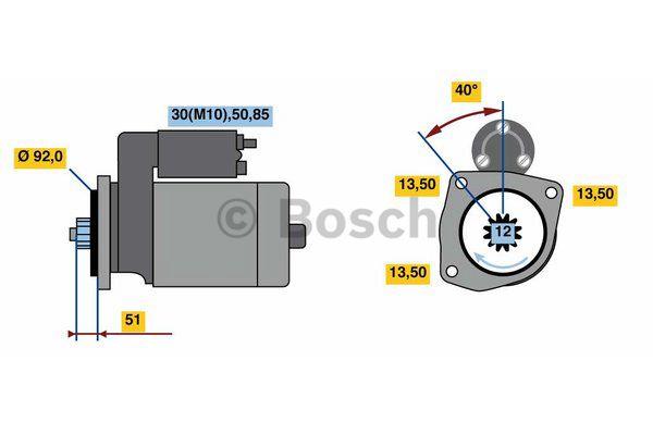 Bosch Starter – price [object Object] PLN