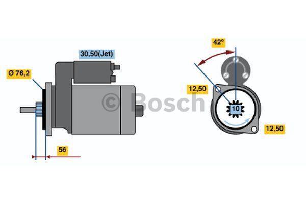 Starter Bosch 0 001 107 022