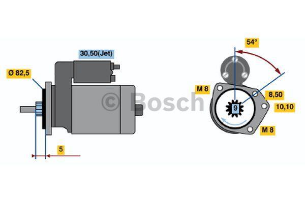 Starter Bosch 0 001 107 103