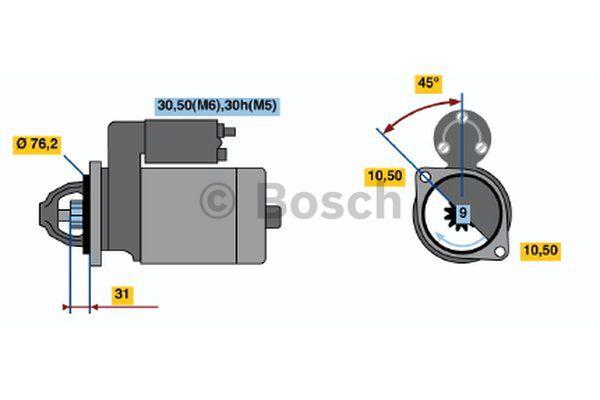 Starter Bosch 0 001 108 063