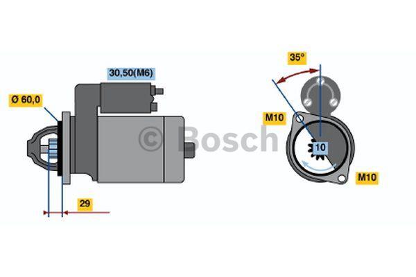 Starter Bosch 0 001 108 213