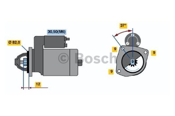 Starter Bosch 0 001 108 247