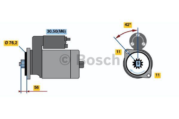 Starter Bosch 0 001 124 015