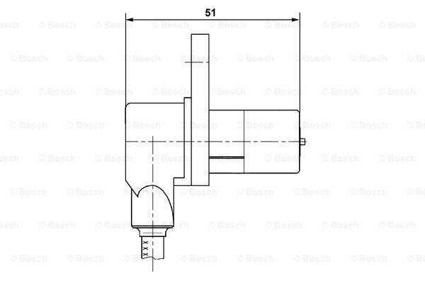 Bosch Sensor ABS – price 510 PLN