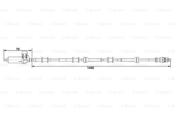 Bosch Sensor ABS – price 208 PLN