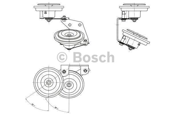 Sound signal Bosch 0 320 043 900