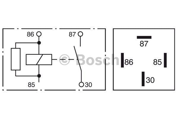 Bosch Relay – price 27 PLN