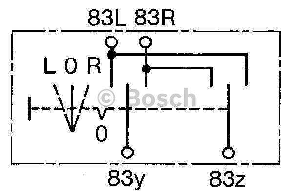 Bosch Power window button – price 103 PLN