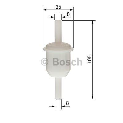 Fuel filter Bosch 0 450 904 058