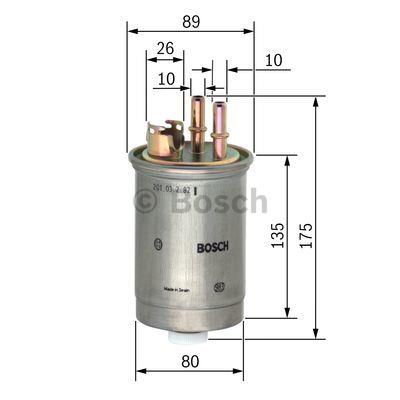 Fuel filter Bosch 0 450 906 357