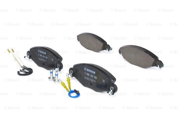 Brake Pad Set, disc brake Bosch 0 986 424 581