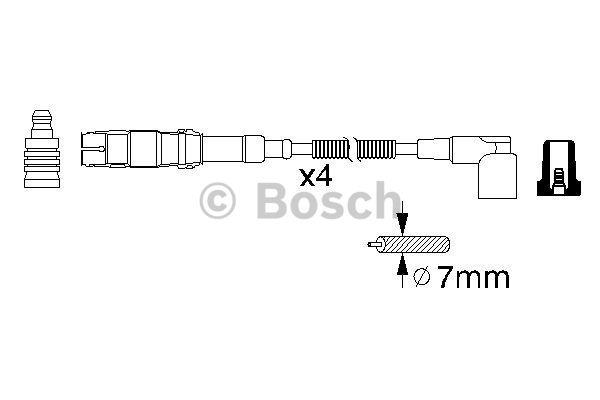 Bosch Ignition lead set – price 235 PLN
