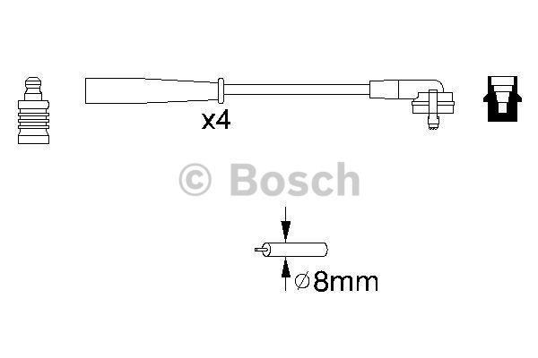 Bosch Ignition lead set – price 87 PLN