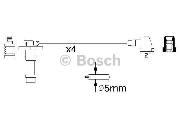 Bosch Ignition lead set – price 172 PLN