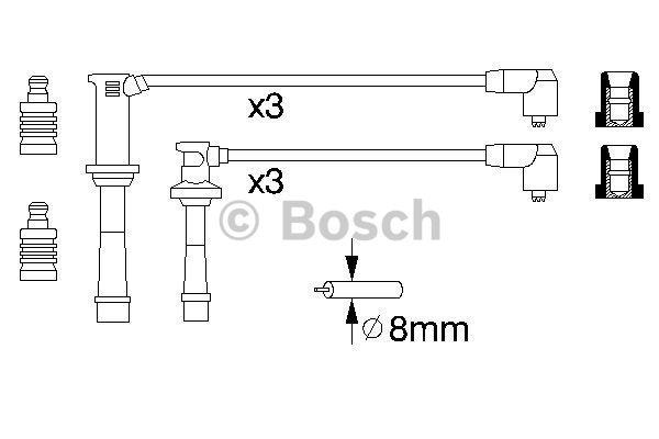 Bosch Ignition lead set – price 276 PLN