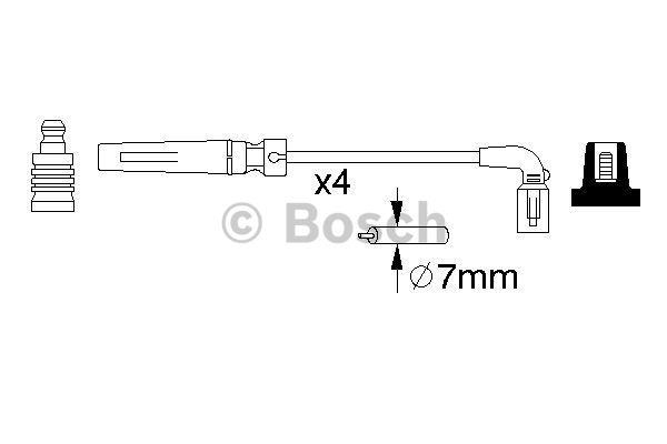 Bosch Ignition lead set – price 101 PLN