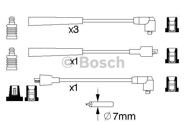 Bosch Ignition lead set – price 79 PLN