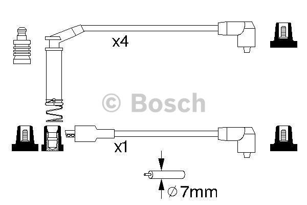 Bosch Ignition lead set – price 130 PLN
