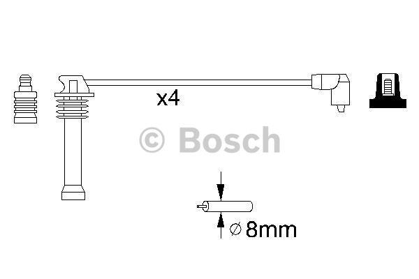 Bosch Ignition cable kit – price 142 PLN