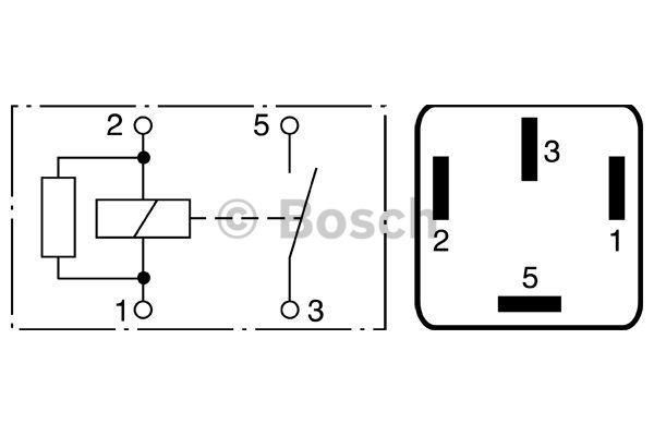 Bosch Glow plug relay – price 47 PLN